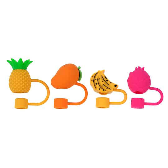 Tropical Fruit Straw Topper Set by Ashland®